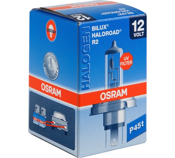 Изображение товара Автолампа NEOLUX R2 P45t-41 HALOGEN 12V 64183