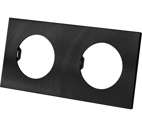 Изображение товара Двойная рамка TDM ELECTRIC агат, алюминий, текстурированный, "байкал" SQ1819-0256