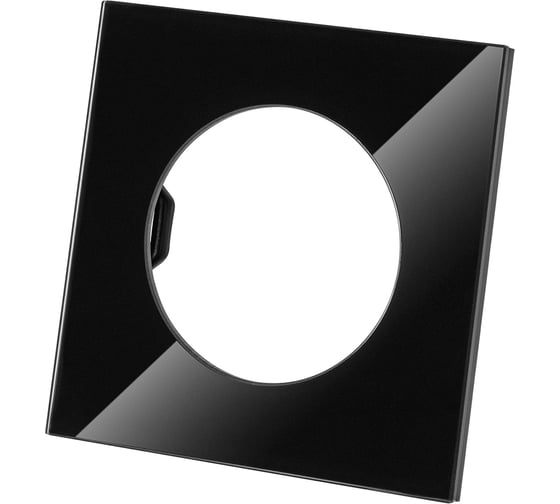 Изображение товара Одиночная рамка TDM ELECTRIC агат, стекло, "байкал" SQ1819-0202