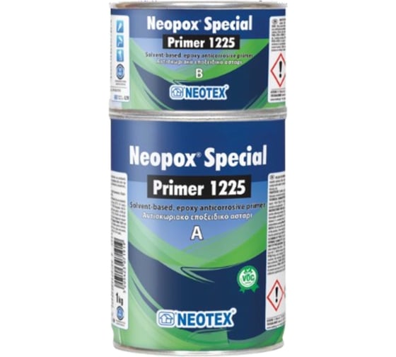 Изображение товара Эпоксидная антикорозийная грунтовка NEOTEX NEOPOX SPECIAL PRIMER 1225 A+В 5кг 11550400