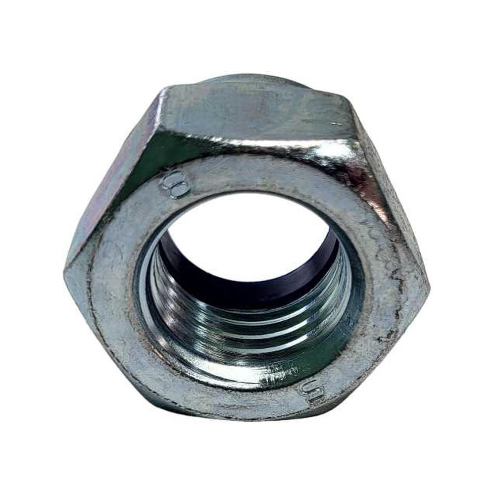 Изображение товара Гайка с контрящим кольцом R2R din 985 М20 ГС20Ф40 оцинкованная сталь