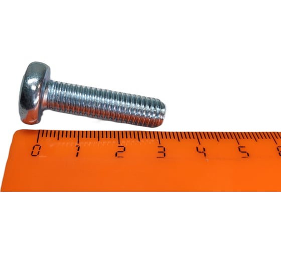 Изображение товара Винт с полуцилиндрической головкой R2R din 7985, 4.8, цинк, шлиц ph, pz, m8x30 (упаковка 100 шт) 9600-Vn016080030Z