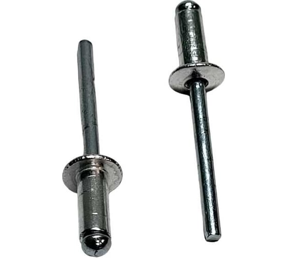 Изображение товара Заклепка вытяжная R2R al/сталь, стандартный бортик, 4,8x12 мм, 100 шт. 9800-Zk0104812Al_St