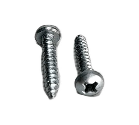 Изображение товара Саморезы c полукруглой сферической головкой R2R острые, din 7981, цинк, 3,5x19 мм, 100 шт. 9400-Sm02035019