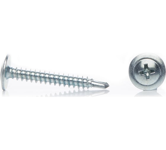 Изображение товара Саморезы с прессшайбой R2R сверло, рн2, цинк, 4,2x32 мм, 100 шт. 9400-Sm1514232Z