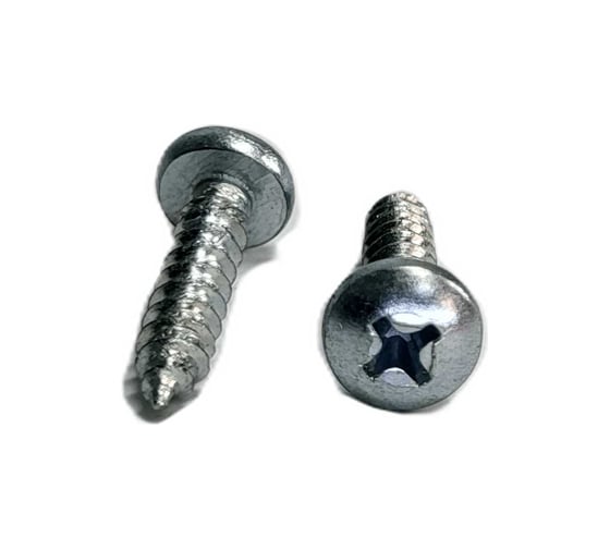 Изображение товара Саморезы c полукруглой сферической головкой R2R острые, din 7981, цинк, 4,8x19 мм, 100 шт. 9400-Sm02048019