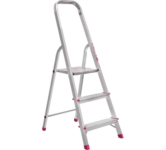 Изображение товара Стальная оцинкованная стремянка Алюмет 3 ступени Серия ZZ 403 ZZ403.00.000