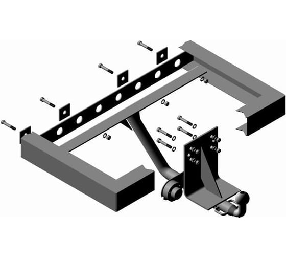 Изображение товара Фаркоп Трейлер для УАЗ , 3151,31512, 31519 1972, УАЗ Хантер 2001- тип шара H 469