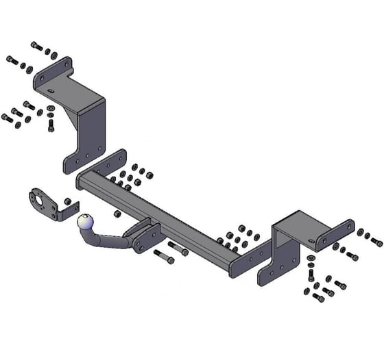 Изображение товара Фаркоп Трейлер для Kia Ceed универсал 2012-2018, Hyundai i30 универсал 2012-2017 тип шара A 7351