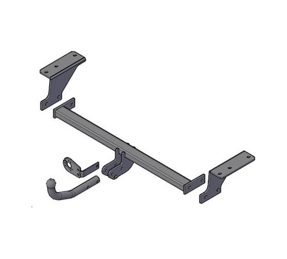 Изображение товара Фаркоп Трейлер для Nissan X-Trail T32 2014-2022, Renault Koleos 2017-2020, тип шара A 7713