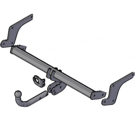 Изображение товара Фаркоп Трейлер для Renault Kaptur, 2016-2022, тип шара A 9061