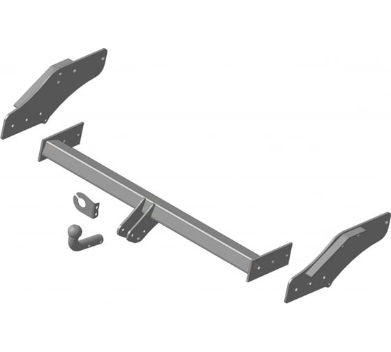 Изображение товара Фаркоп ГАЗ A21R22 (ГАЗель-NEXT борт) 2013-2016, ГАЗ-231073 (Соболь 4x4 Фермер) 2018-, ГАЗ А22R32 (ГАЗель-Next борт, удл. колесная база) 2013- тип шара Т Трейлер 2122.K2