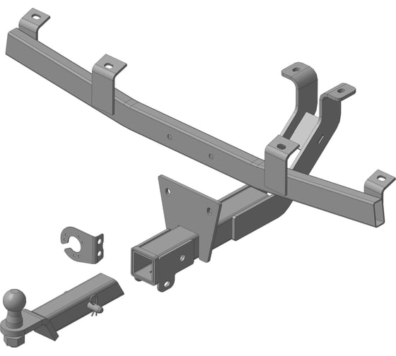 Изображение товара Фаркоп Трейлер для Lada Niva Travel 2021-, Chevrolet Niva 2009-2020, тип шара E 2031