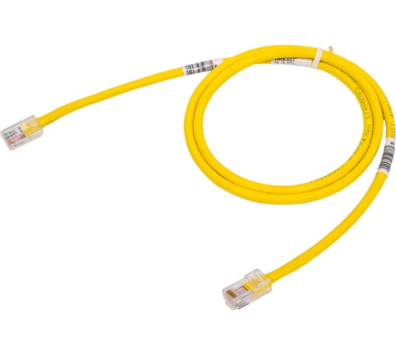Изображение товара Патч-корд PANDUIT UTPCH1MYLY TX5e UTP, Cat.5e, с модульными разъёмами PAN-PLUG 30303
