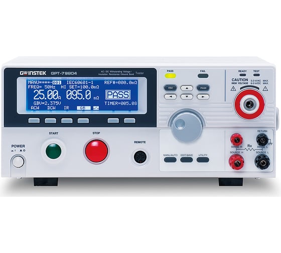 Изображение товара Установка для проверки параметров электрической безопасности GW Instek GPT-79804