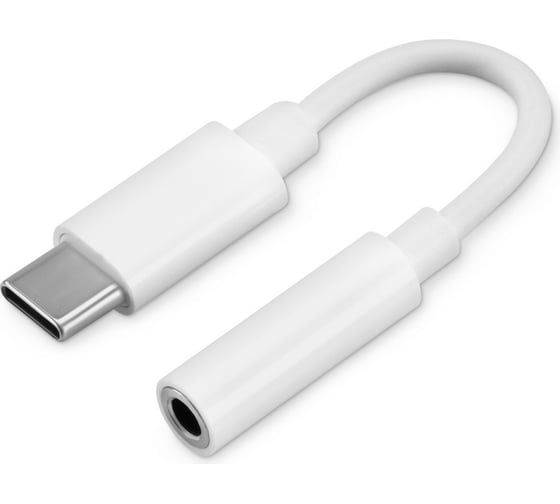 Изображение товара Переходник BURO BHP TPC-JCK Jack 3.5 (f)-USB Type-C (m), белый 1164533