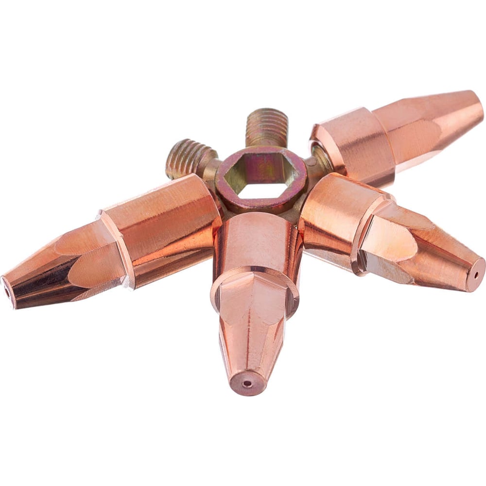 Изображение товара Набор мундштуков Г2А-05 звездочка ПТК для сварочных горелок