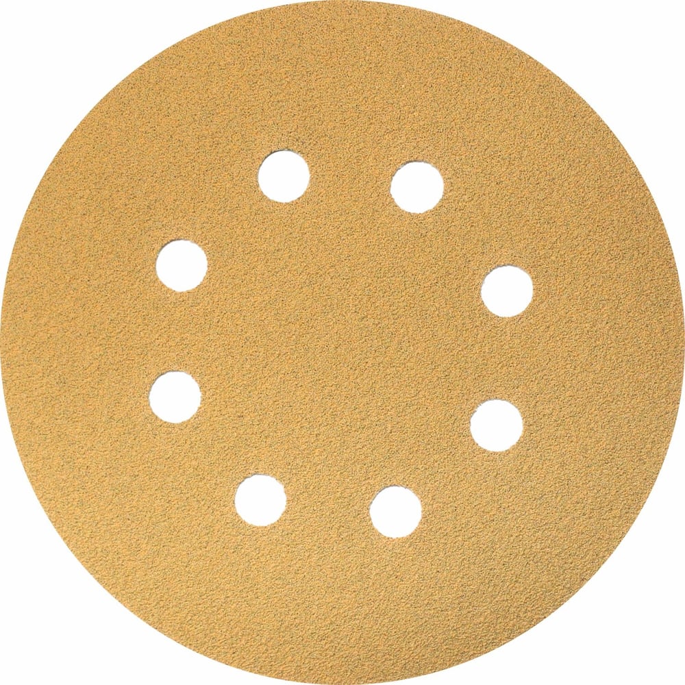 Изображение товара Круг абразивный GOLD LINE 125 мм R500 8 отверстий 100 шт