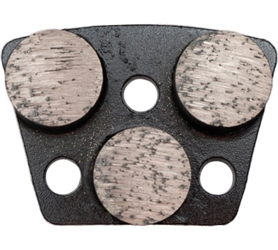 Изображение товара Сегмент трехточечный шлифовальный зернистость 120, для среднего бетона Rodiama 240005