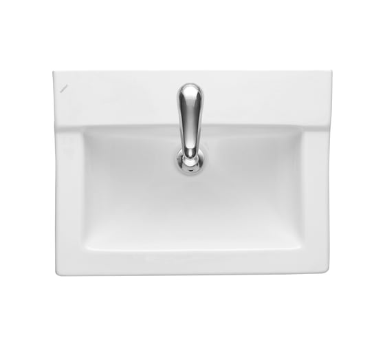 Изображение товара Умывальник Santeri Орион 57, подвесной, белый 1.3110.8.S00.11B.0 023-1625