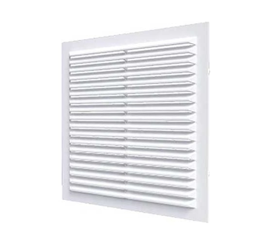 Изображение товара Решетка вентиляционная неразъемная А1313С 138x138 мм, наклонные жалюзи РемоКолор 52-0-034