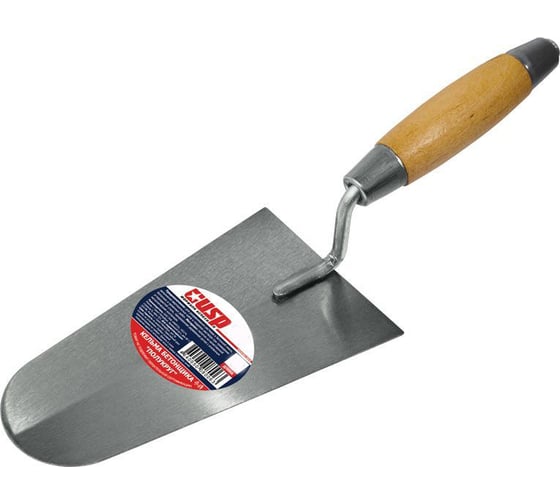 Изображение товара Кельма бетонщика USP Полукруг 200 мм, деревянная ручка, металлический колпачок 05010