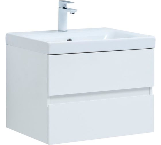 Изображение товара Тумба Aquanet Беркли 60 белый глянец 00302349