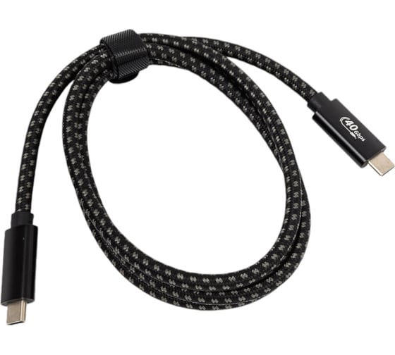 Изображение товара Кабель PALMEXX USB-C to USB-C USB4.0 GEN3 (40Gbps, PD240W, 8K/60Hz), длина 1м PX/CBL-USBC40-1M