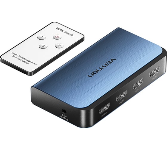 Изображение товара Переключатель (switch) VENTION 3x1 HDMI v2.0 AKML0