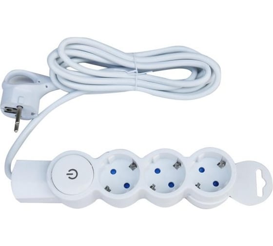 Изображение товара Сетевой удлинитель Cпутник mi303 3x1 мм, 3м Mi303 31.00мм 3м