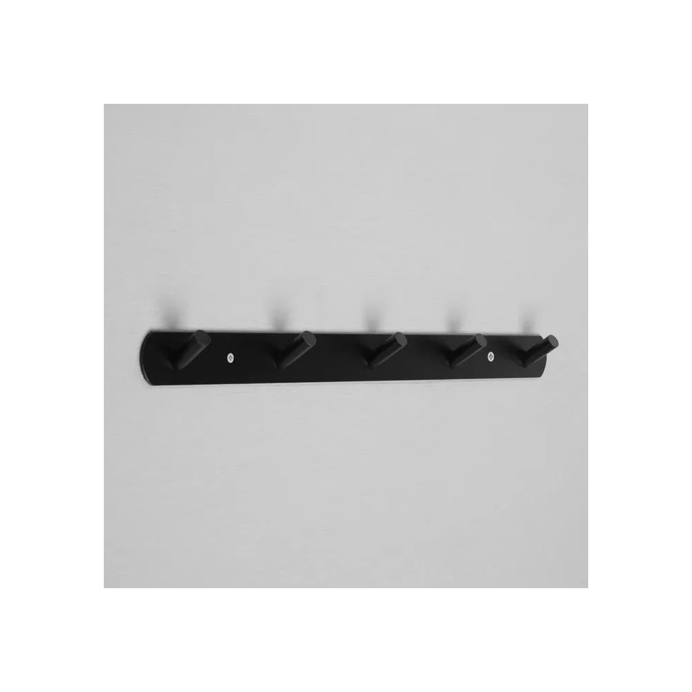 Изображение товара Вешалка с пятью крючками CAPPIO VC101 черная - стильное решение для дома