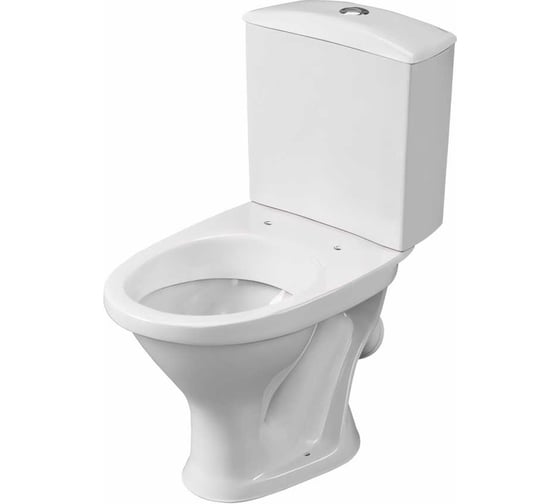 Изображение товара Унитаз-компакт Santeri Вест белый нижний подвод косой выпуск 1/реж 1.P201.8.S00.00B.F 023-1633 1P2018S0000BF