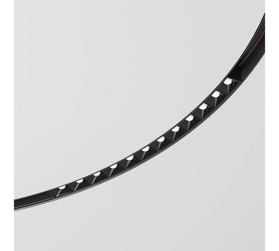 Изображение товара Трековый светильник для радиусного шинопровода Elektrostandard 12w, 4200k, intenso, черный, ø1200мм 85186/01 slim magnetic  a066514