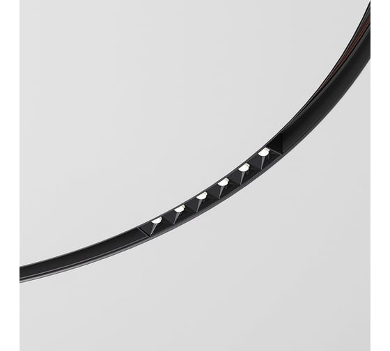 Изображение товара Трековый светильник для радиусного шинопровода Elektrostandard 6w, 4200k, intenso, черный, ø1200мм 85185/01 slim magnetic  a066513