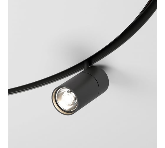 Изображение товара Трековый светильник для радиусного шинопровода Elektrostandard 20w, 4200k, comfi, черный, ø1200мм 85190/01 slim magnetic  a066518