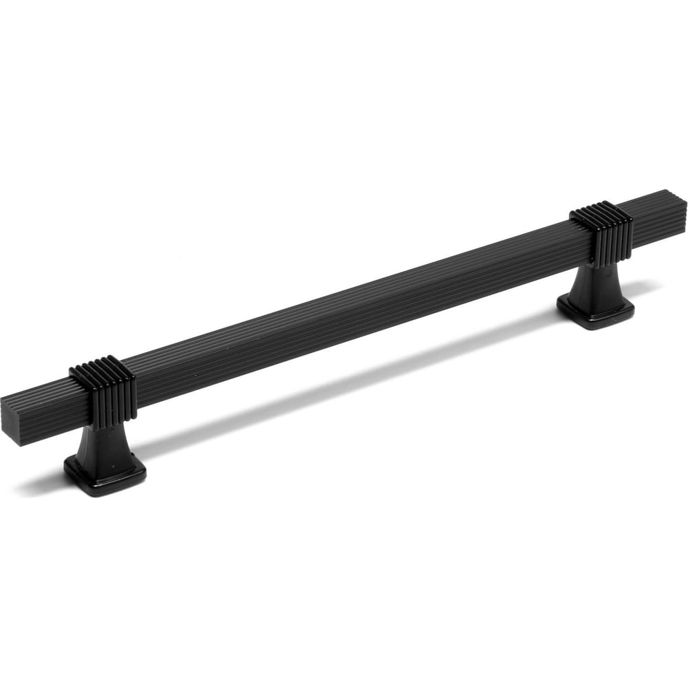 Изображение товара Ручка-скоба CAPPIO RSC105 из алюминия для мебели черная 160 мм