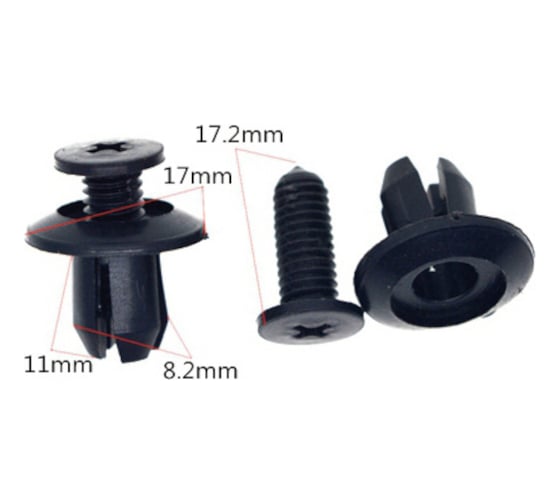 Изображение товара Клипса крепежная для а/м Hyundai, KIA, GM защиты 0g03250037a, 91059fc050 10 шт в 1 уп Nord-Yada 909469