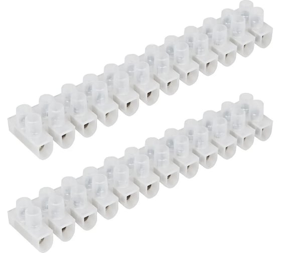 Изображение товара Колодка клеммная DORI 6А, 12 полюсов, 6,0 мм 1 шт. 42273