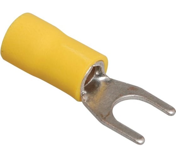 Изображение товара Наконечник IEK нви 5,5-6 вилка, 4-6мм, 20штук/упаковка UNL10-4-006-6-6