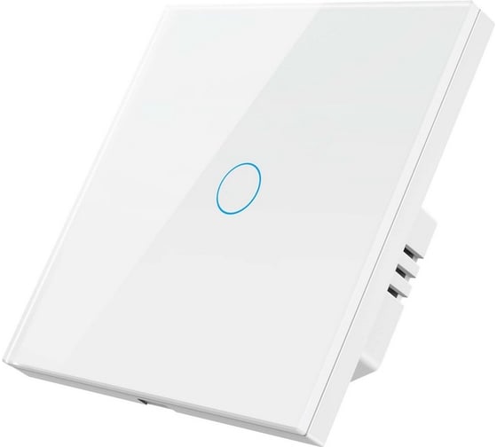 Изображение товара Умный Zigbee выключатель Roximo сенсорный, однокнопочный, белый SZSEN01-1W