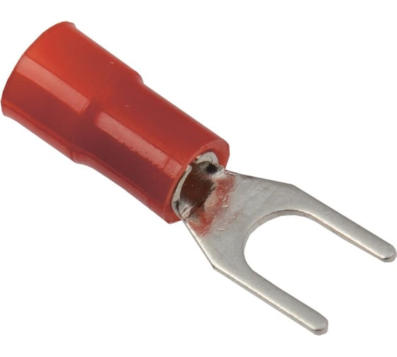 Изображение товара Наконечник IEK нви-н 1,25-3 вилка, 0,5-1,5мм, 100штук/упаковка UNL11-D15-4-3