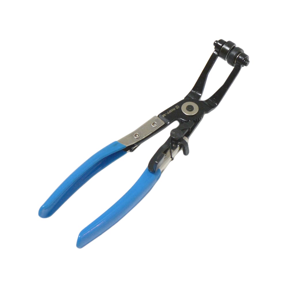 Изображение товара Съемник-клещи пружинных самозажимных хомутов AIST 67941201-M изогнутый с фиксатором