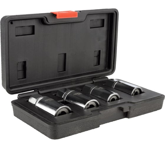 Изображение товара Набор эксцентриковых шпильковертов АвтоDело PRO 4 предмета, 6, 8, 10, 12 мм 40410 10418