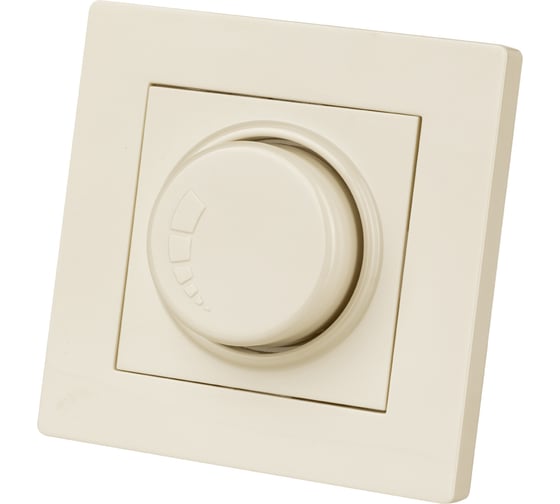 Изображение товара Светорегулятор TDM ELECTRIC 300 вт, слоновая кость, "сенеж" SQ1816-0128