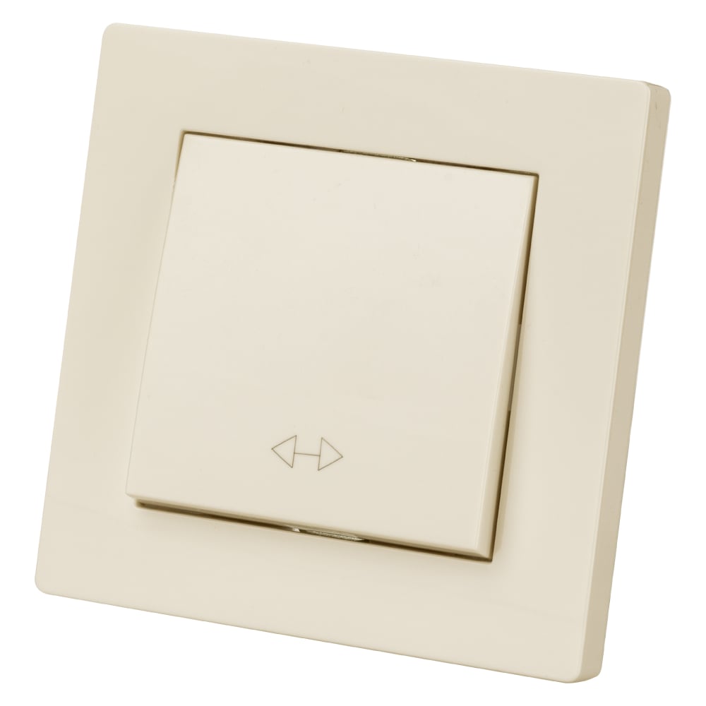 Изображение товара 1-клавишный перекрестный выключатель TDM ELECTRIC Сенеж 10А слоновая кость