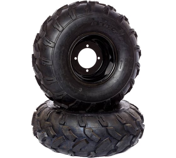 Изображение товара Колеса с крепежом для мотоблоков и культиваторов (19х7-8; 2 шт.) REDVERG 6655405