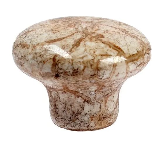 Изображение товара Ручка-кнопка CAPPIO ART Ceramics 011 диаметр 32 мм, керамическая, белая с текстурой 9448014