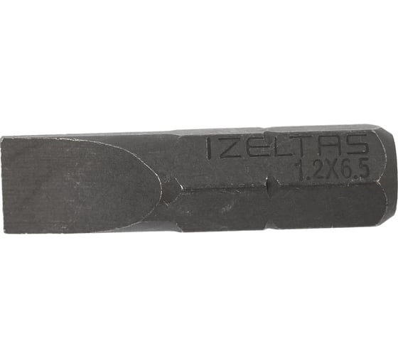 Изображение товара Бита 1/4", SL 6.5x1.2x25 мм IZELTAS 4810201265
