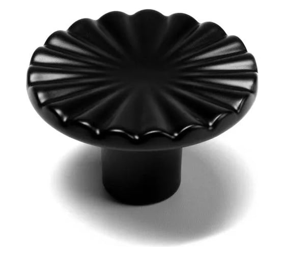 Изображение товара Ручка-кнопка CAPPIO диаметр 36 мм, черный 9617947