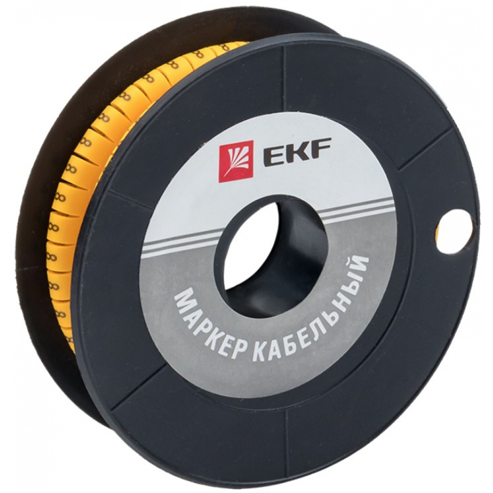 Кабельный маркер EKF электрический кабельный теплый пол для дома electrolux eem 2 150 2 5 кабель 3 9 мм 150 вт площадь обогрева 2 5 м²
